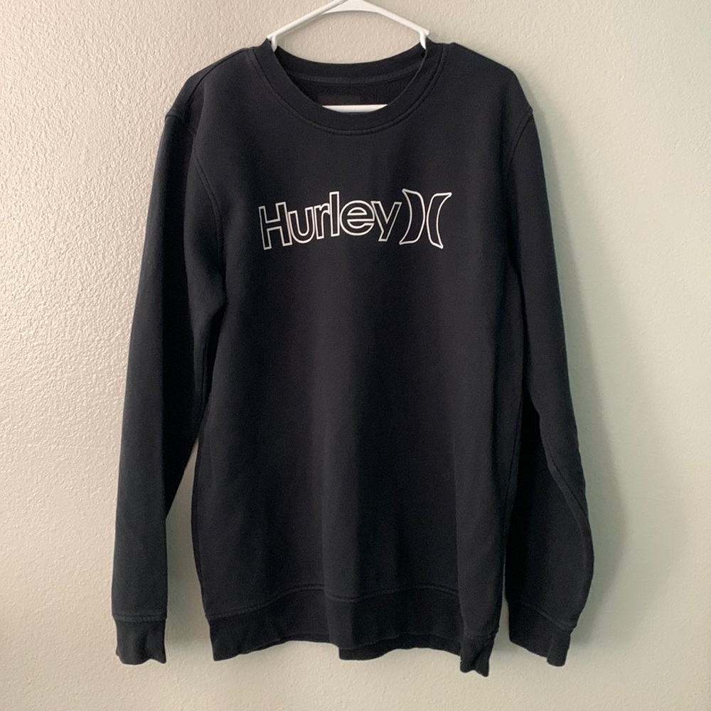 Men’s Lg Hurley black sweatshirt
